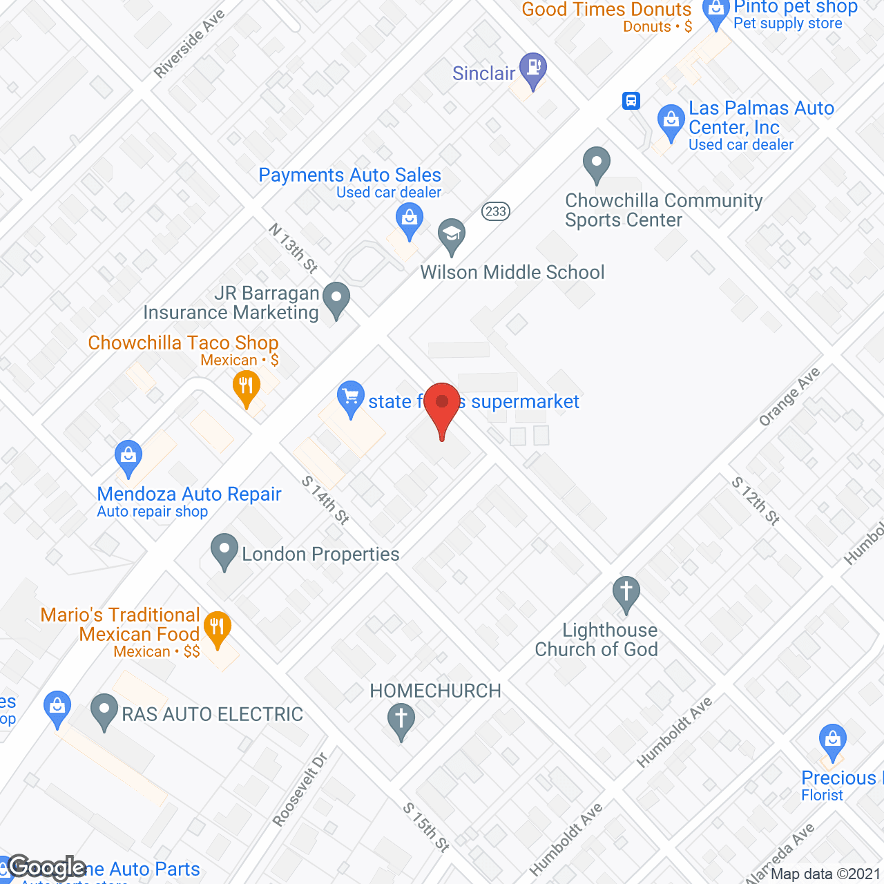 Golden Years Retirement Center in google map