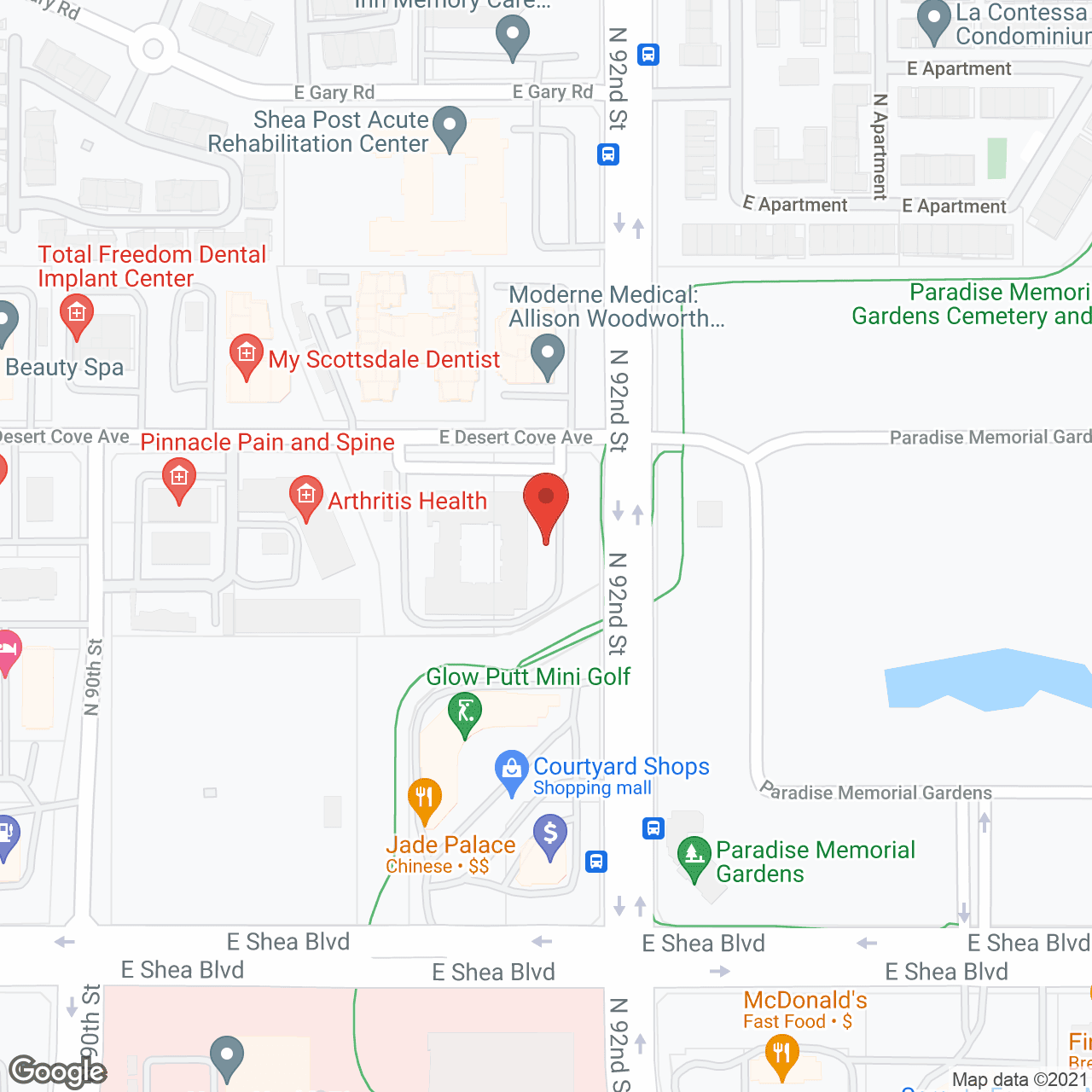 Gardens Care Senior Living of Saddle Rock in google map