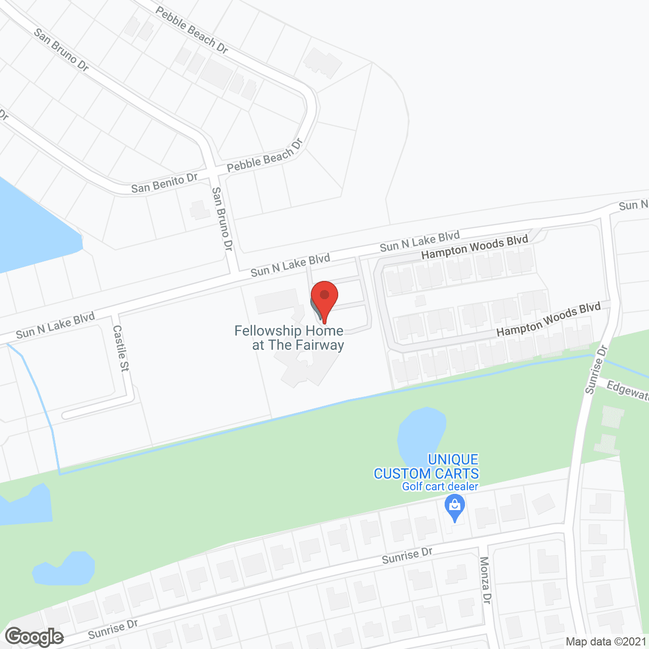 Fellowship at The Fairway in google map