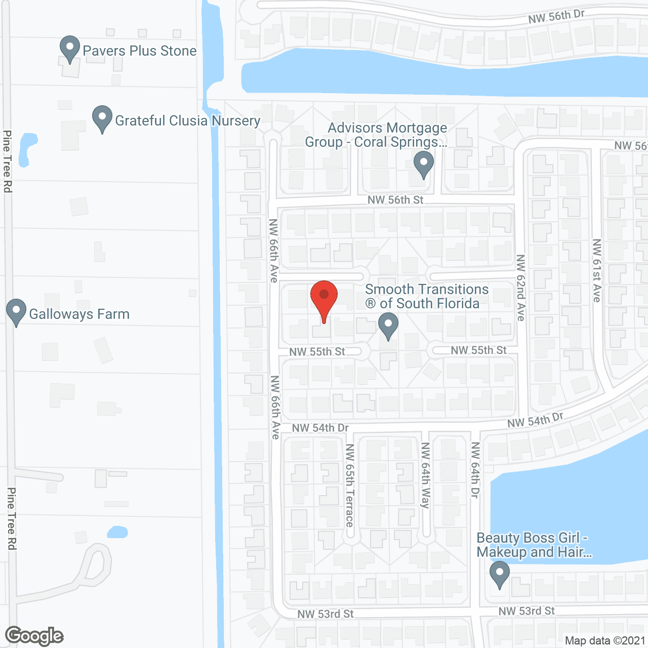 Sunshine Assisted Living in google map