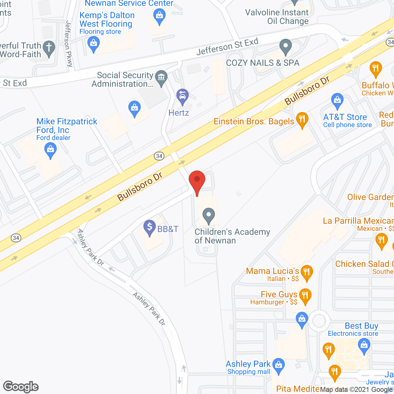 Monarch House Assisted Living in google map