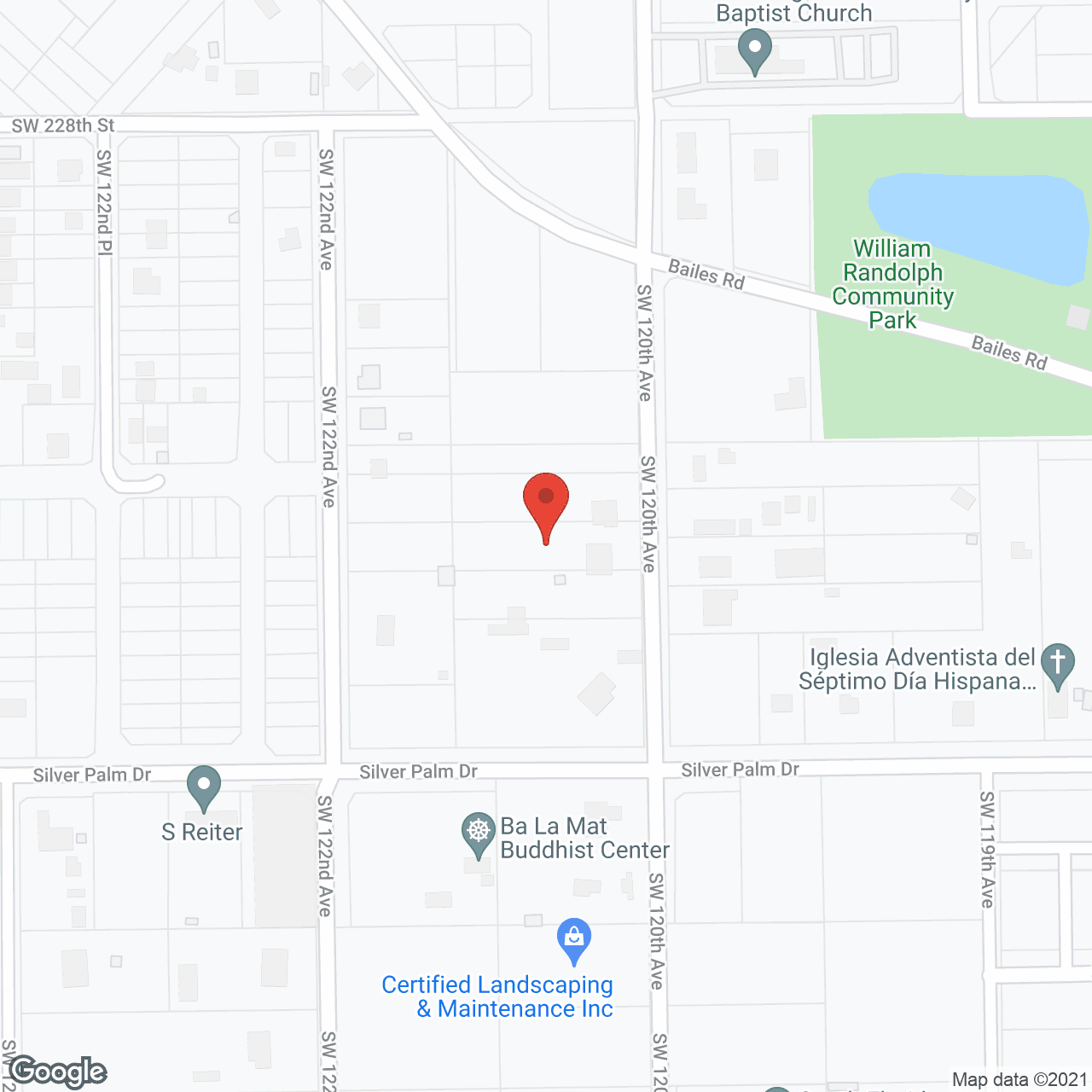 Sylvia's Senior Home in google map