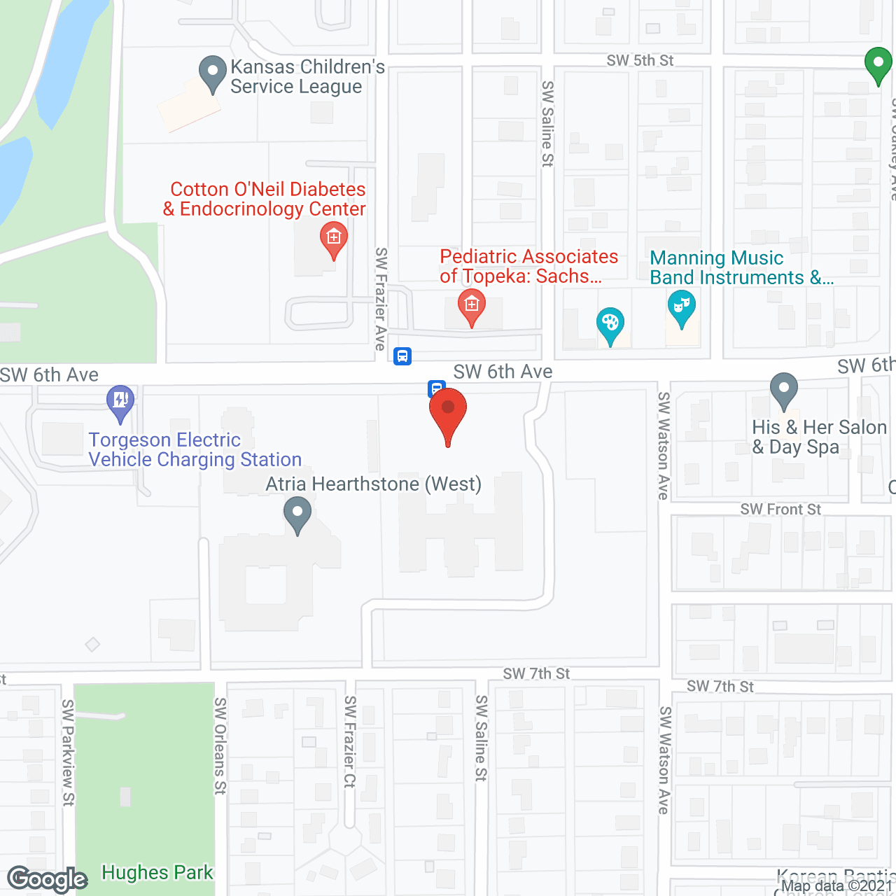 Celebration Villa of Hearthstone in google map