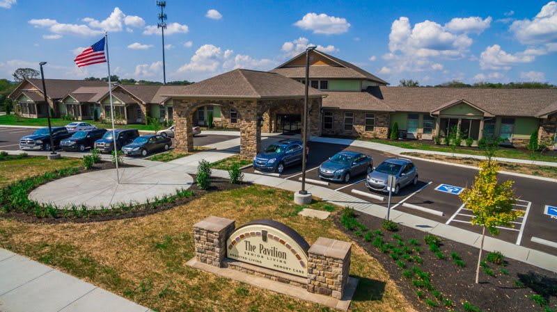 The Pavilion Senior Living at Lebanon community exterior