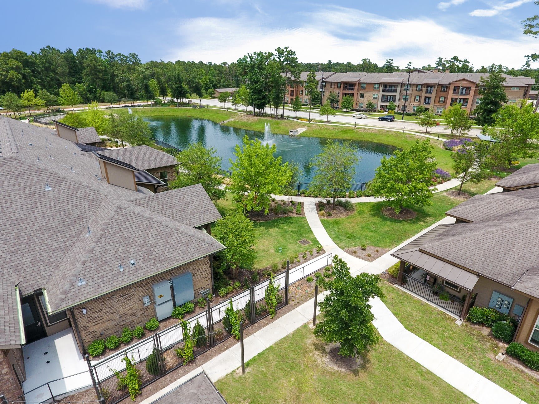 Watercrest at Kingwood Garden Village Community Exterior