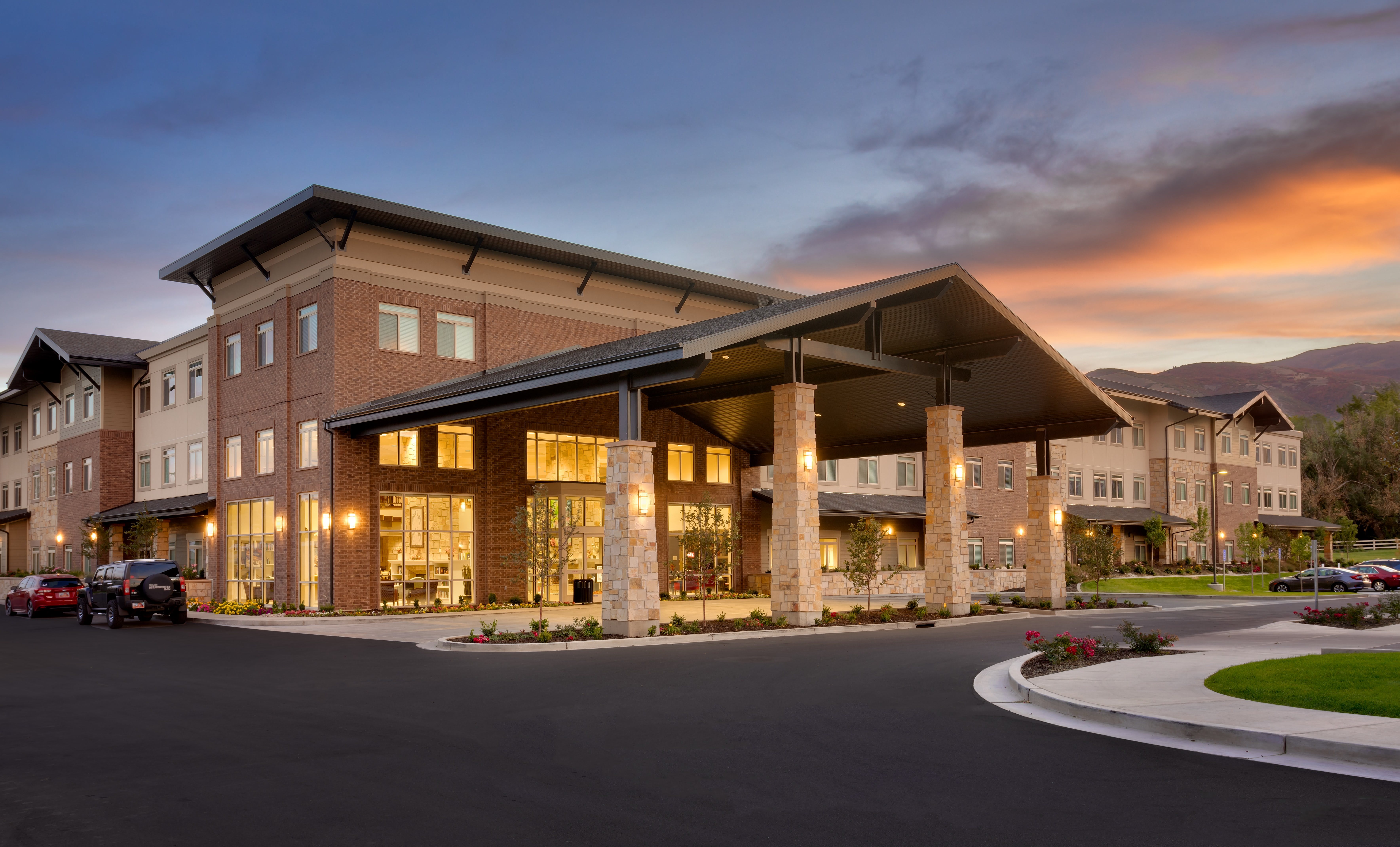 Creekside Senior Living community exterior