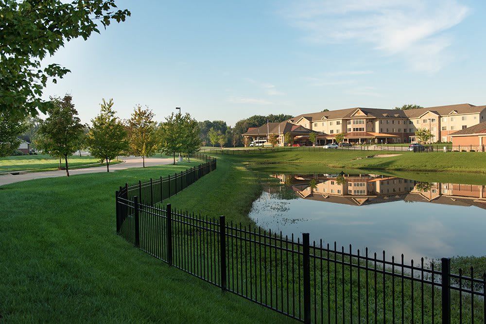 Garden Plaza of Florissant outdoor common area