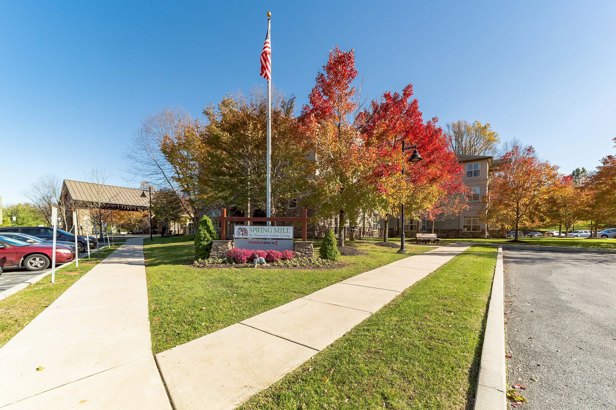 Spring Mill Senior Living community exterior