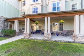 Spring Mill Senior Living outdoor common area