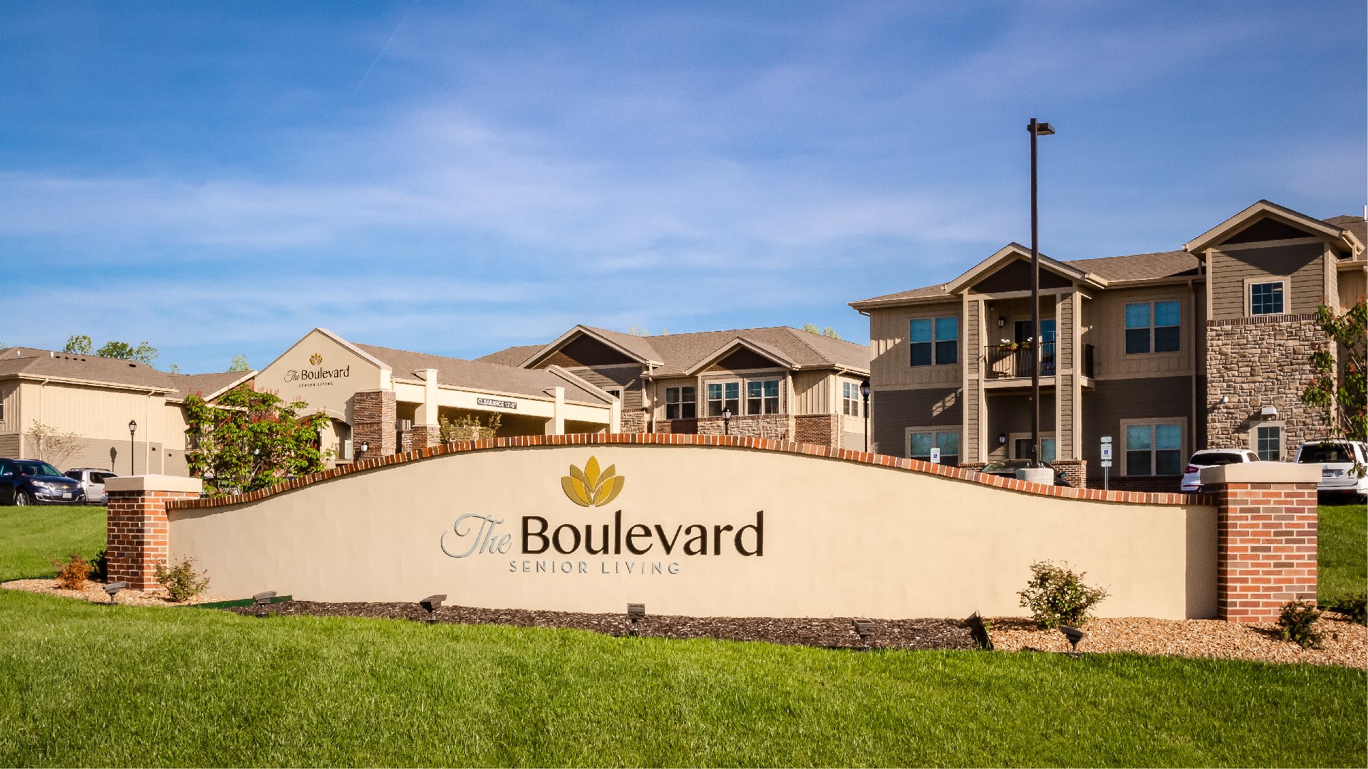 The Boulevard of St. Charles Senior Living community exterior