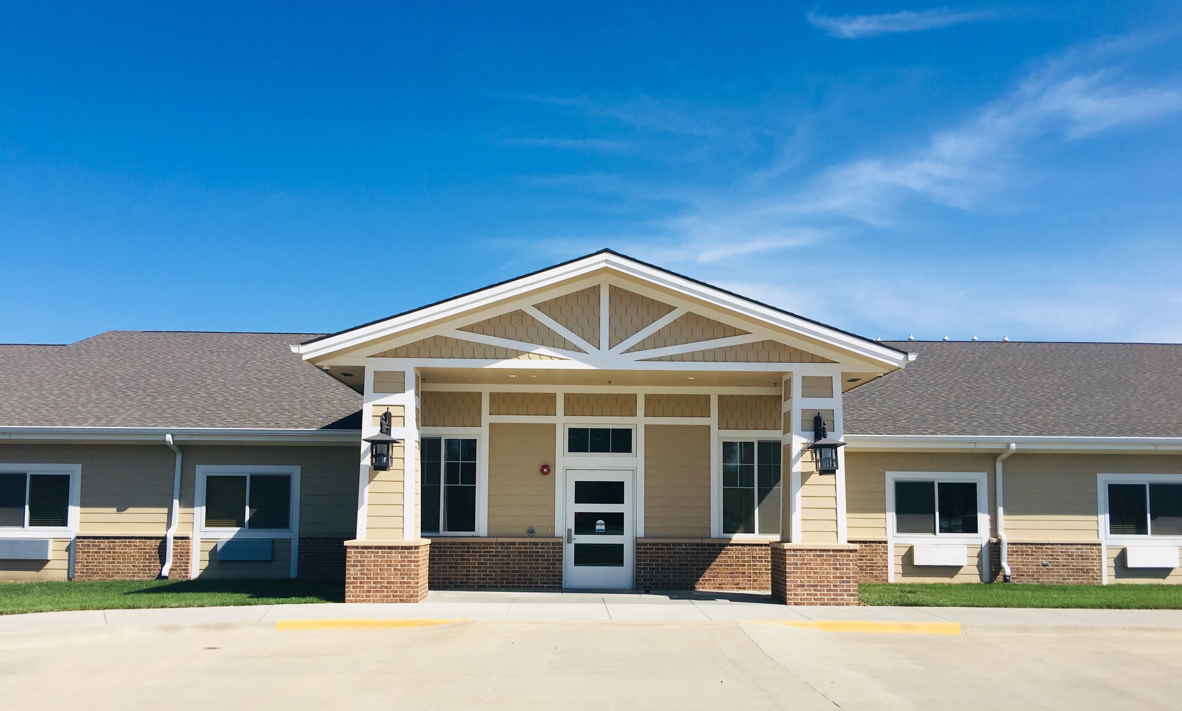 Hansen House community entrance