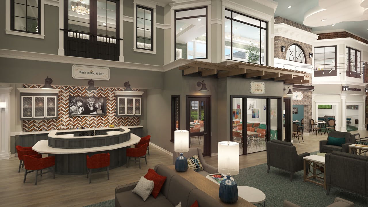 Village Park West Cobb indoor common area