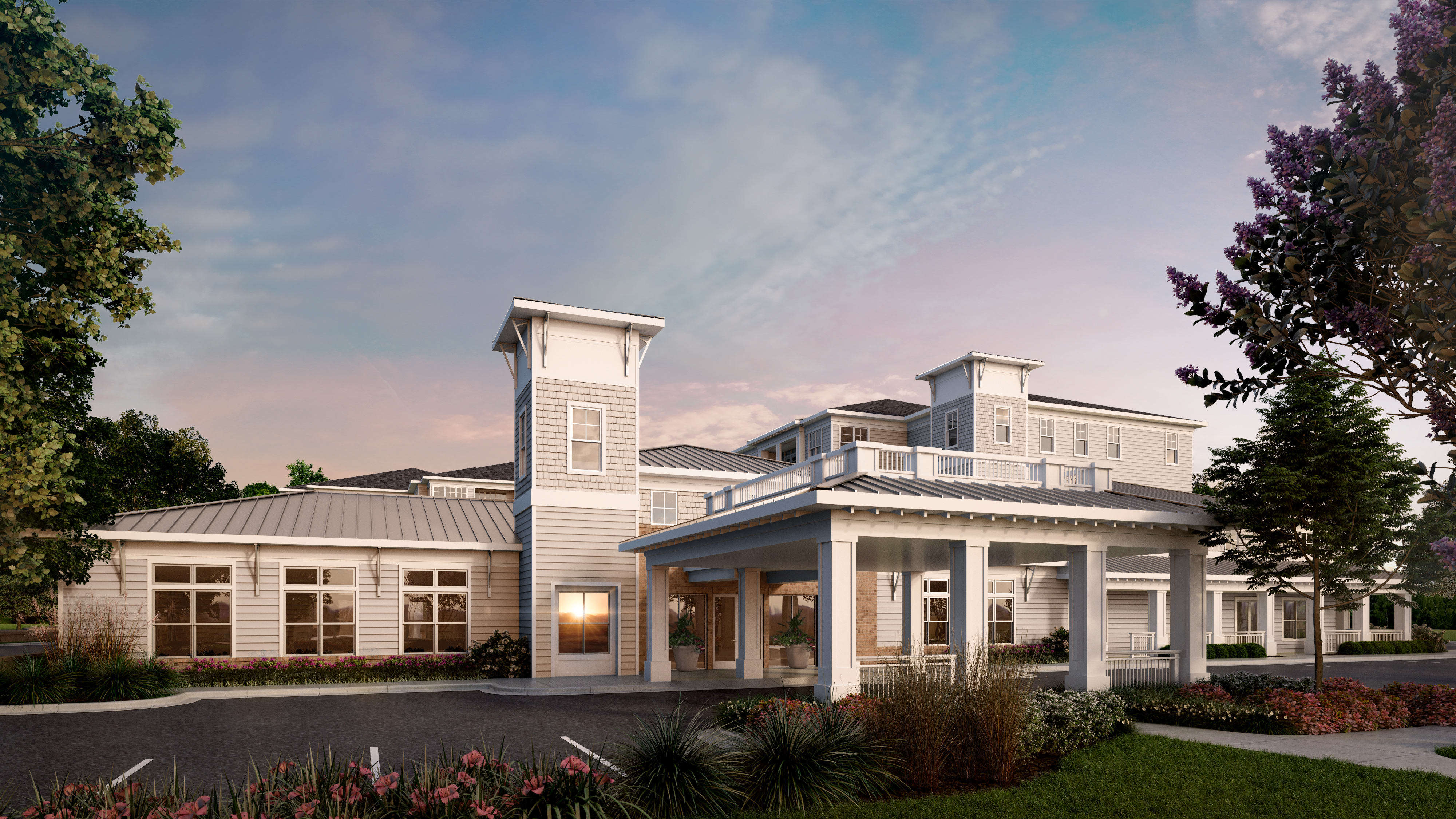 Overture West Ashley 55+ Active Adult Apartment Homes community exterior