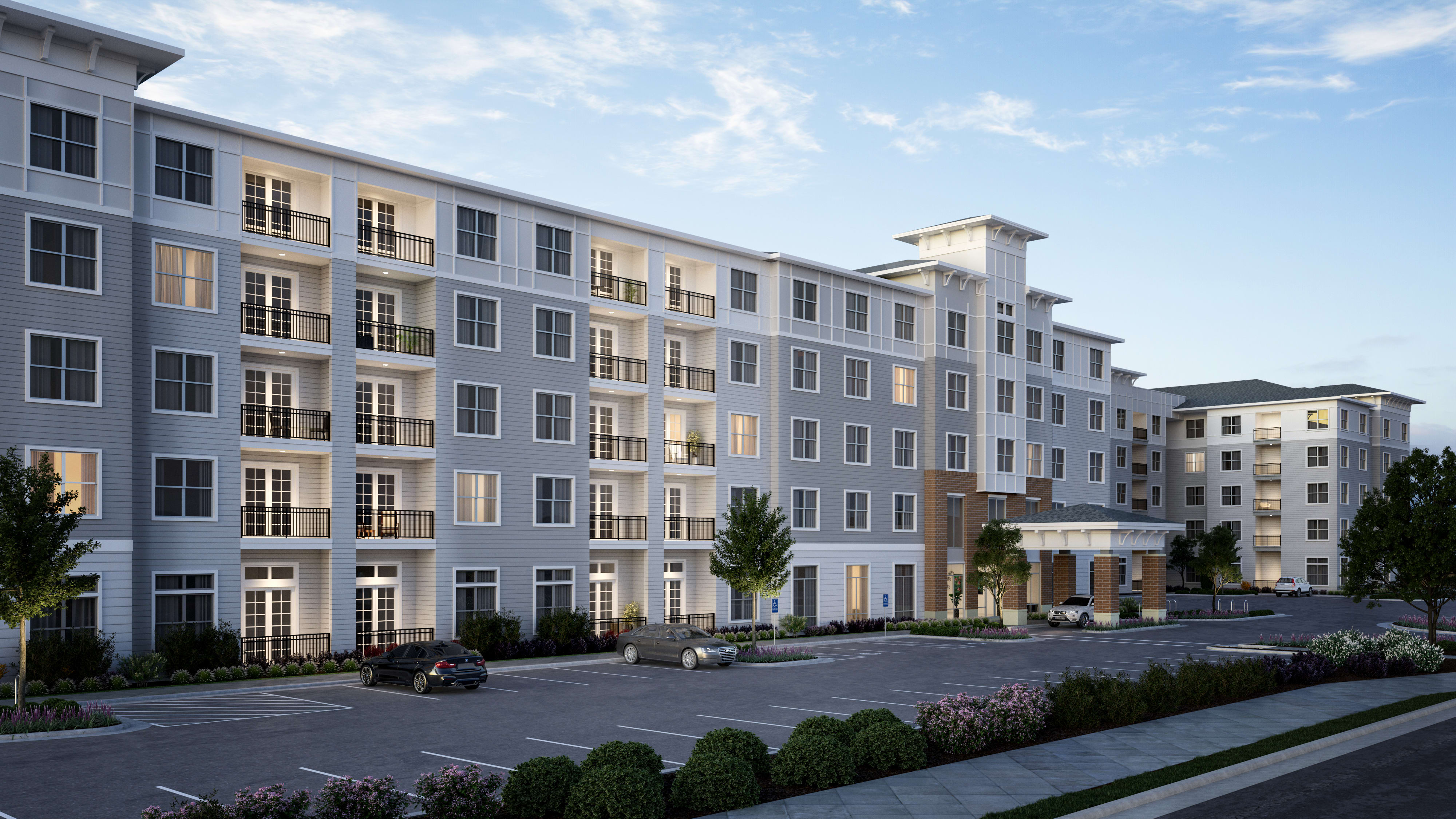 Overture Chapel Hill 55+Active Adult Apartment Homes community exterior