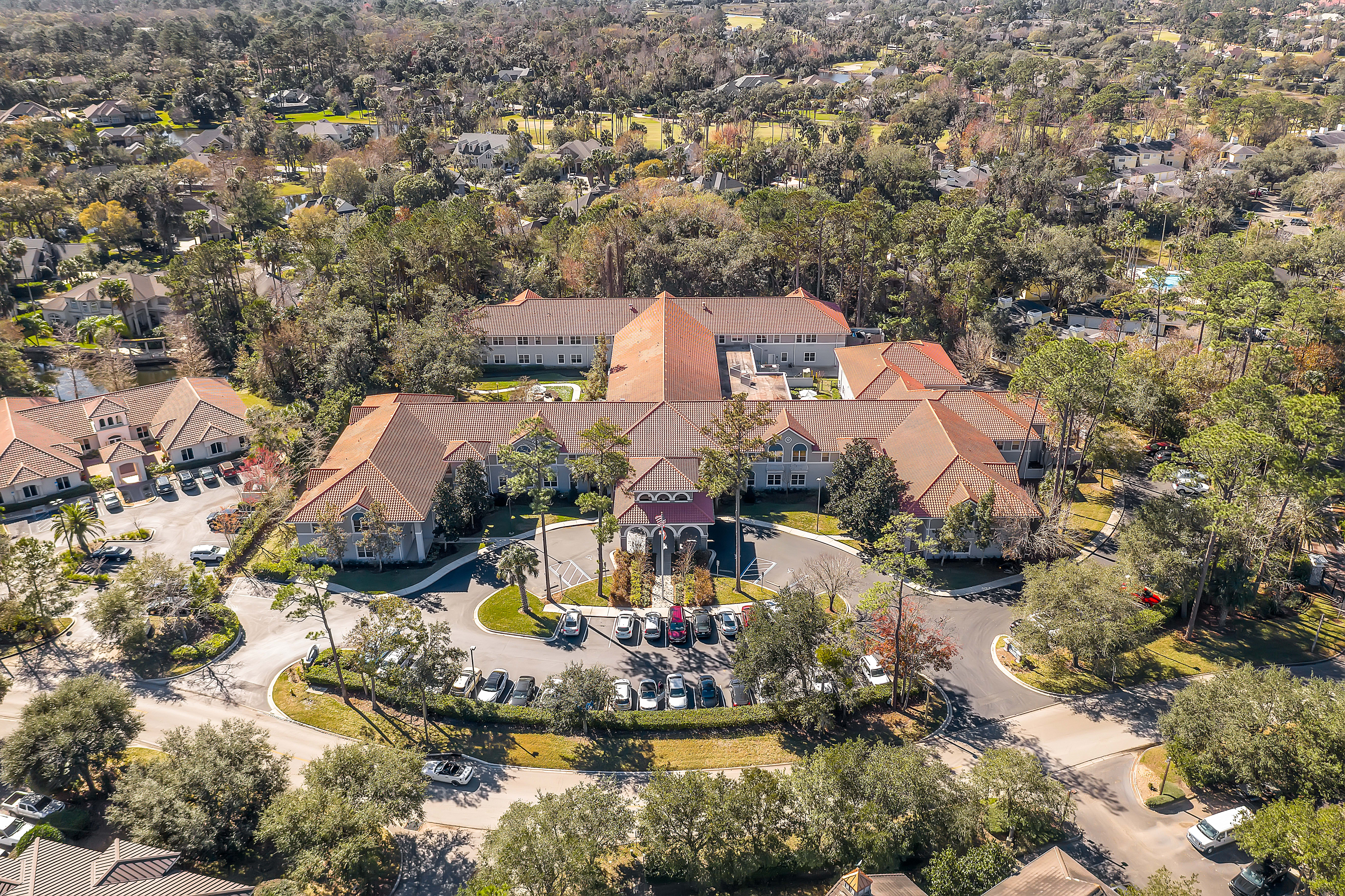 The Cove at Marsh Landing Aerial View of Community